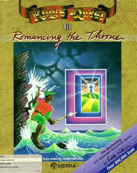 King's Quest II - Romancing the Throne box cover front